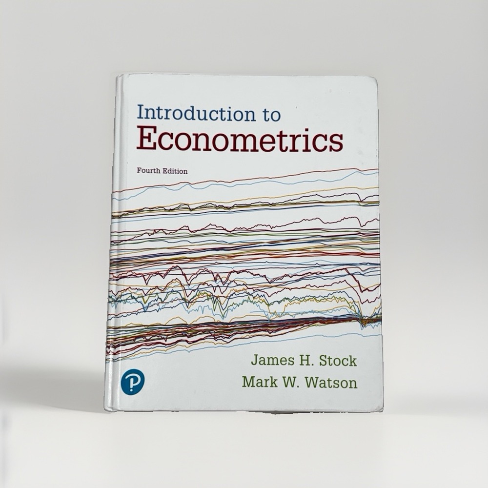 Introduction to Econometrics by James Stock and Mark Watson (2018, Hardcover)